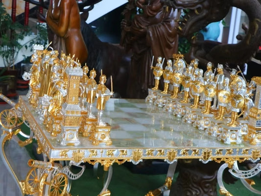 Imperial Bronze Grandmaster Chess Table