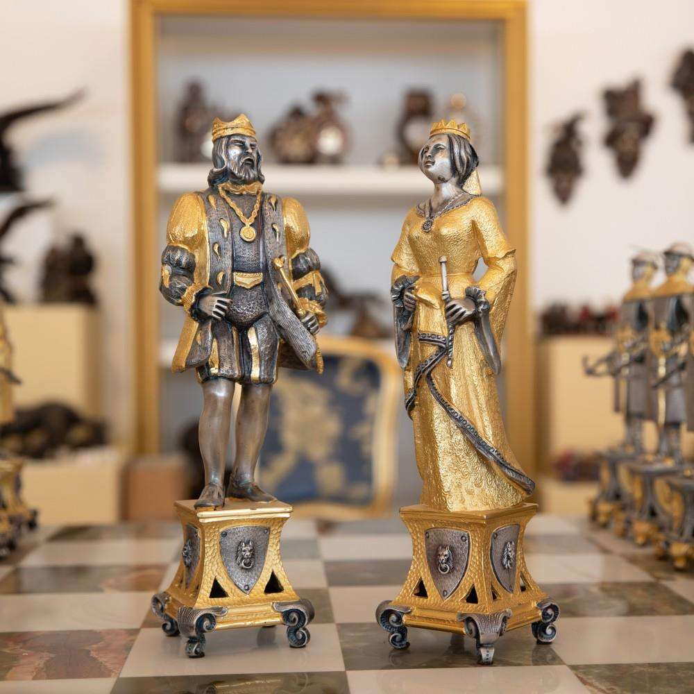 Imperial Bronze Grandmaster Chess Table