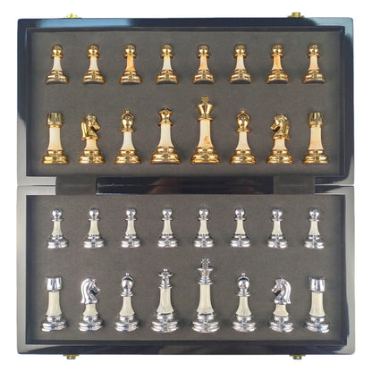 ROOKS HERITAGE TRAVEL CHEST CHESS SET